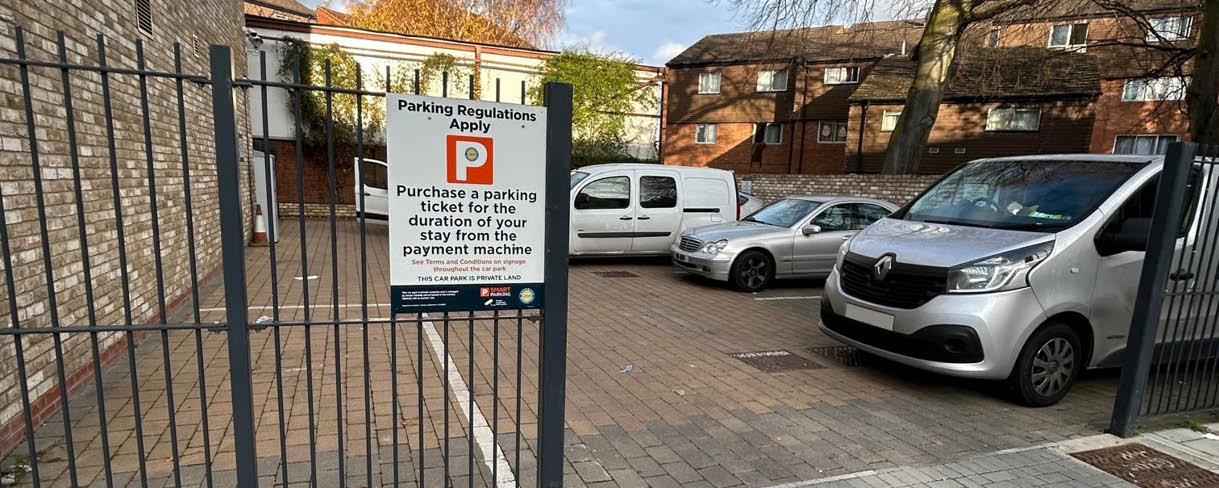Always pay attention to car park signs
