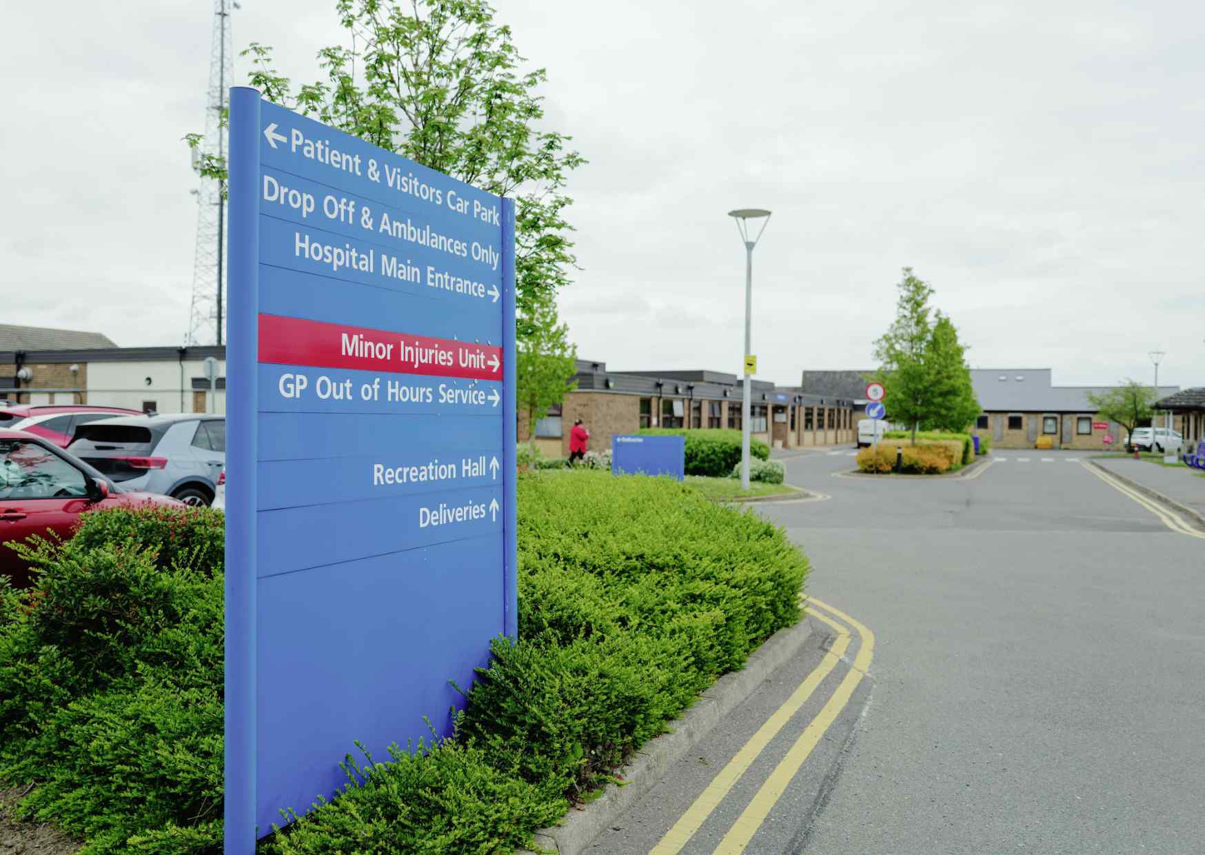 The patient at the hospital asked, ‘Did you get a parking space?”