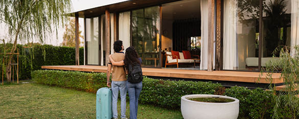 Have you ever compared a short-term holiday rental or a hotel room with a car park?